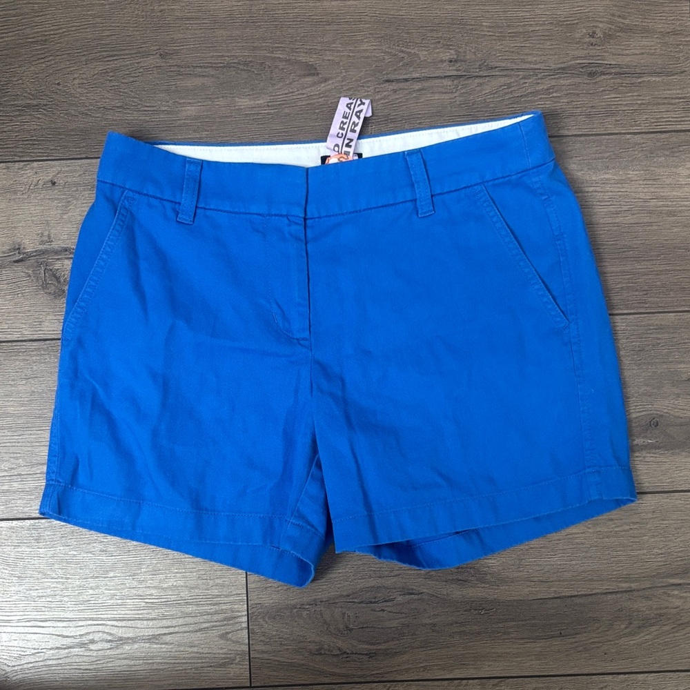 J. Crew Bright Blue Women's Bermudas